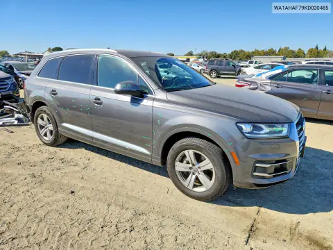 2019 Audi Q7 Premium VIN WA1AHAF79KD020485 фото 4