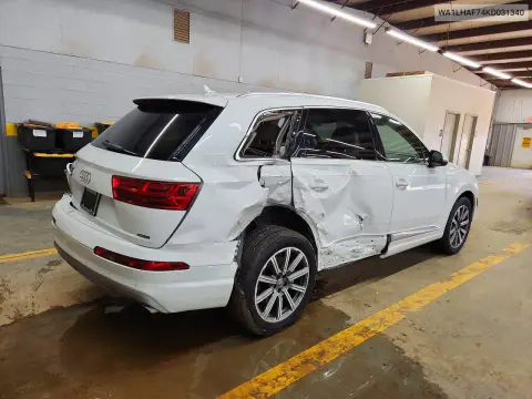 2019 Audi Q7 Premium Plus VIN WA1LHAF74KD031340 фото 3