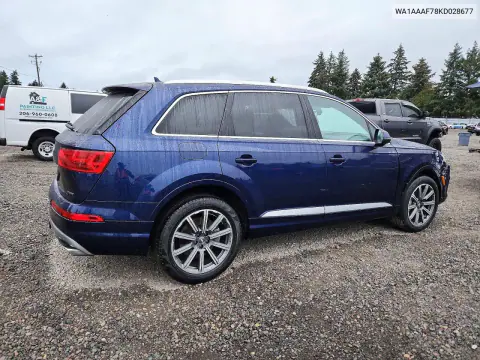 2019 Audi Q7 Premium VIN WA1AAAF78KD028677 фото 3