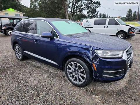2019 Audi Q7 Premium VIN WA1AAAF78KD028677 фото 4