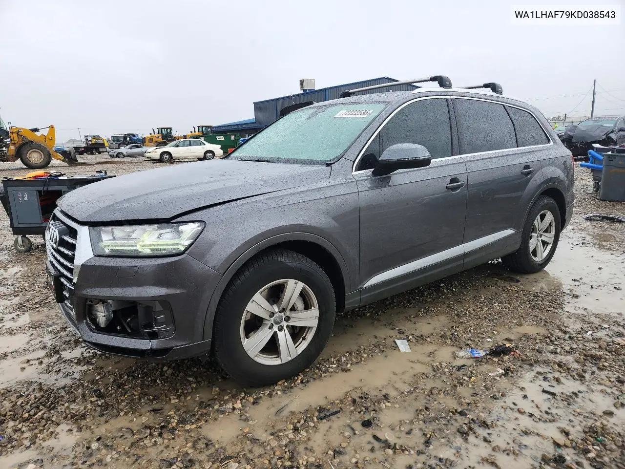 2019 Audi Q7 Premium Plus VIN WA1LHAF79KD038543 фото 1