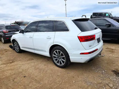 2019 Audi Q7 Prestige VIN WA1VAAF73KD007821 фото 2