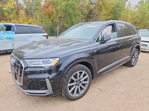 WA1MXAF76MD033908 — 2021 Audi Q7, Передняя часть (Front End), фото до ремонта