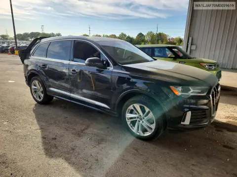 2021 Audi Q7 Premium Plus VIN WA1LJAF70MD039619 фото 4