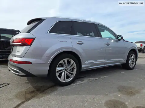 2021 Audi Q7 Prestige VIN WA1VXAF77MD041598 фото 3