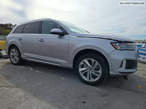 2021 Audi Q7 Prestige VIN WA1VXAF77MD041598 фото 4
