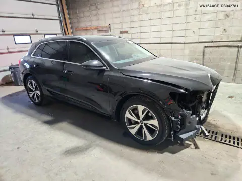 2024 Audi Q8 E-Tron Premium Plus VIN WA15AAGE1RB042781 фото 4