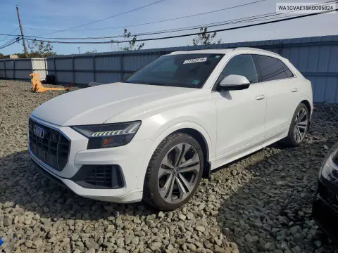 WA1CVAF15KD006824 — 2019 Audi Q8, Естественный износ, фото до ремонта