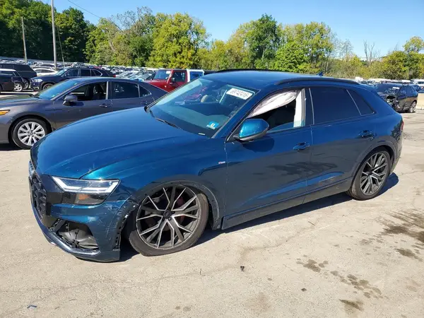 WA1EVAF16LD004686 — 2020 Audi Q8, Передняя часть (Front End), фото до ремонта