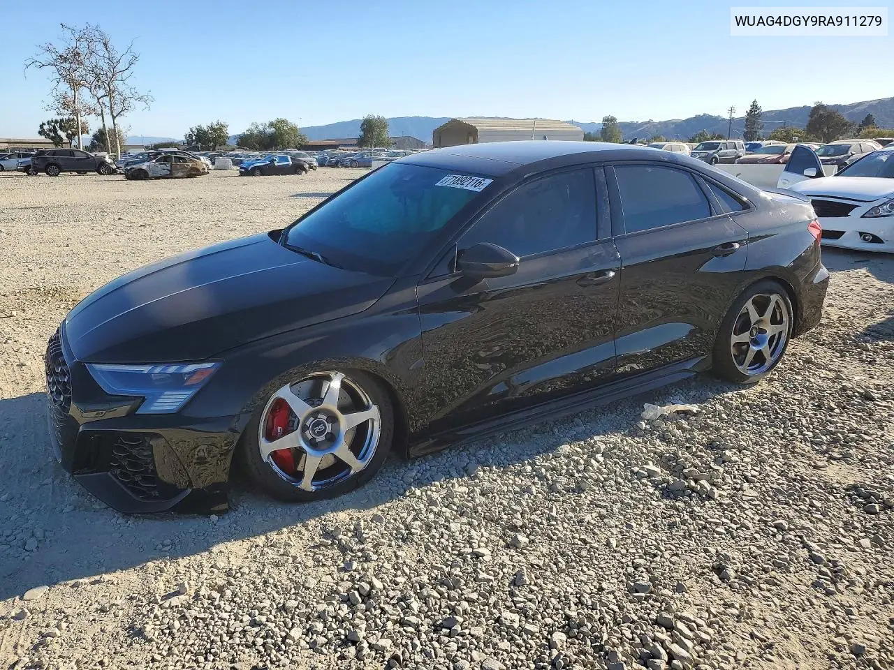 2024 Audi Rs3 VIN WUAG4DGY9RA911279 фото 1