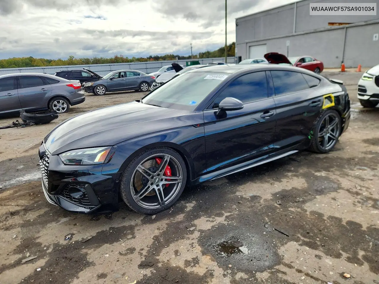 2025 Audi Rs5 VIN WUAAWCF57SA901034 фото 1