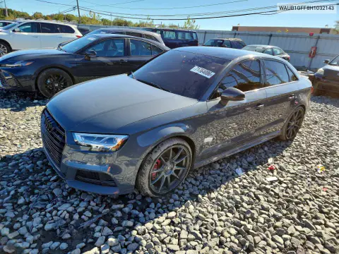 WAUB1GFF8H1032143 — 2017 Audi S3, Мелкие вмятины и царапины, фото до ремонта