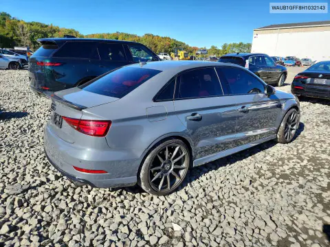 2017 Audi S3 Premium Plus VIN WAUB1GFF8H1032143 фото 3