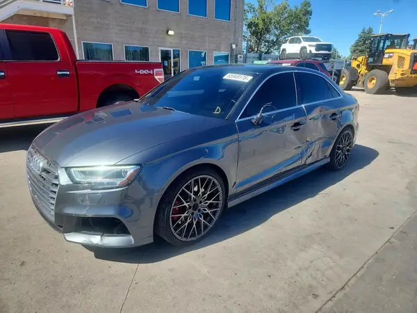 WAUB1GFF8J1026378 — 2018 Audi S3, Боковая часть (Side), фото до ремонта