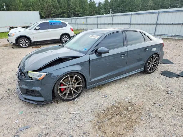 WAUB1GFF0J1021224 — 2018 Audi S3, Передняя часть (Front End), фото до ремонта