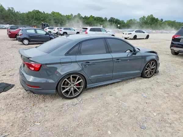 WAUB1GFF0J1021224 — 2018 Audi S3, фото 3 с аукциона Copart, Передняя часть