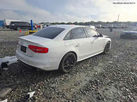 2014 Audi S4 Premium Plus VIN WAUBGAFL8EA078214 фото 3