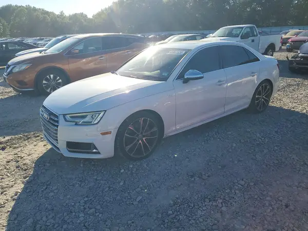 WAUB4AF42JA145529 — 2018 Audi S4, Задняя часть (Rear End), фото до ремонта