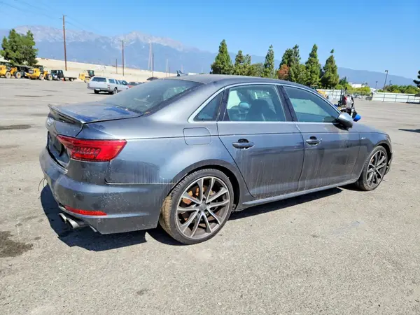 WAUB4AF49JA003520 — 2018 Audi S4, фото 3 с аукциона Copart, Задняя часть