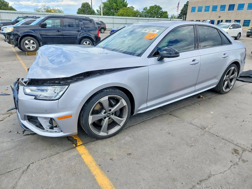 2019 AUDI S4 VIN WAUC4AF41KA006059 фото 1