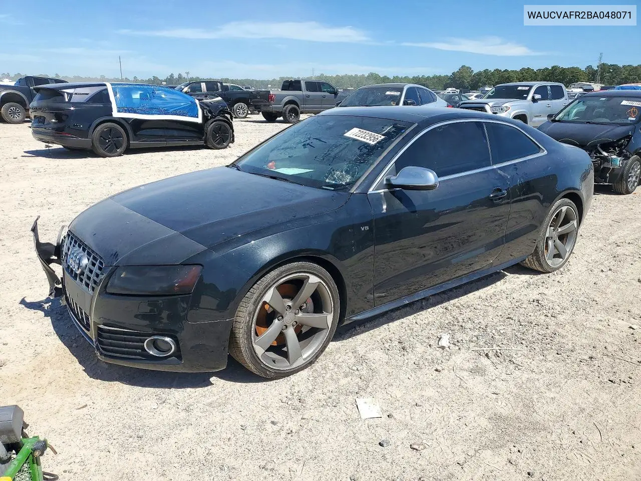 2011 Audi S5 Premium Plus VIN WAUCVAFR2BA048071 фото 1