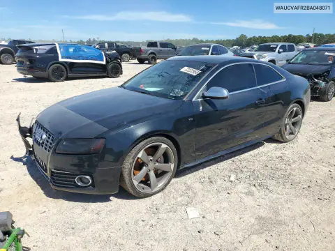 WAUCVAFR2BA048071 — 2011 Audi S5, Передняя часть, фото до ремонта