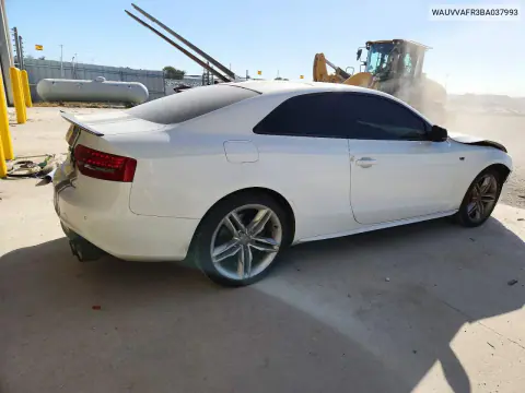 2011 Audi S5 Prestige VIN WAUVVAFR3BA037993 фото 3