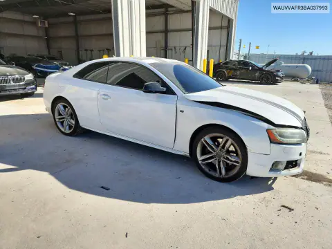 2011 Audi S5 Prestige VIN WAUVVAFR3BA037993 фото 4