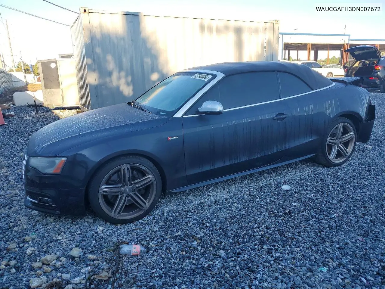 2013 Audi S5 Premium Plus VIN WAUCGAFH3DN007672 фото 1