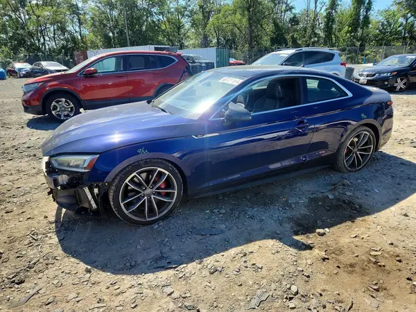 WAUR4AF52JA009330 — 2018 Audi S5, Передняя часть (Front End), фото до ремонта