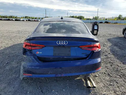 WAUC4CF54JA009556 — 2018 Audi S5, Задняя часть, фото до ремонта