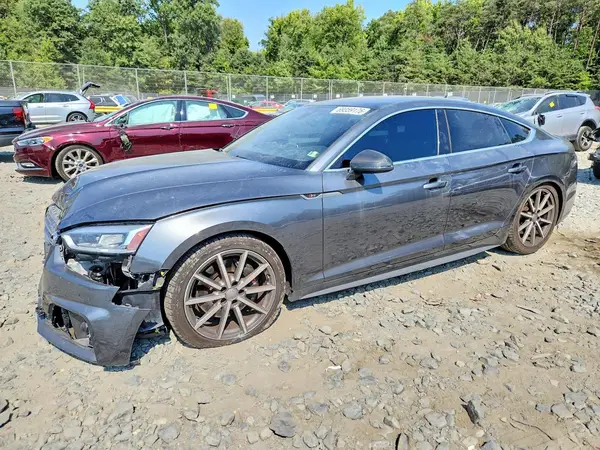 WAUC4CF5XJA065940 — 2018 Audi S5, Передняя часть (Front End), фото до ремонта
