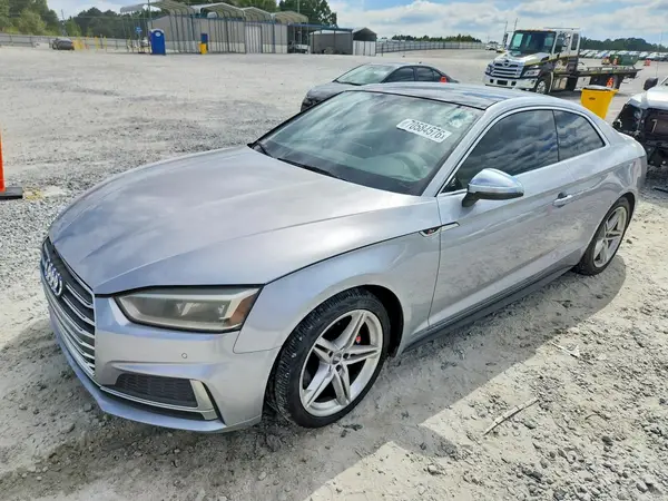 WAUP4AF59JA006917 — 2018 Audi S5, Передняя часть (Front End), фото до ремонта