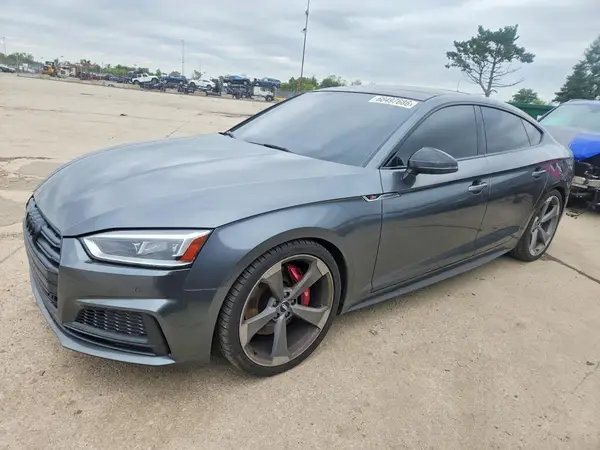 WAUB4CF57KA097340 — 2019 Audi S5, Задняя часть (Rear End), фото до ремонта