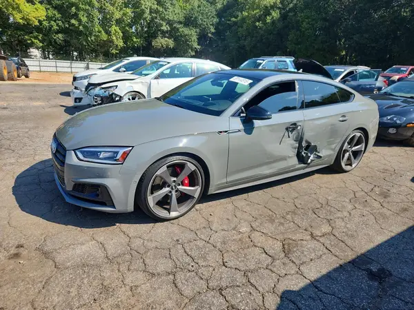 WAUC4CF59KA068314 — 2019 Audi S5, Боковая часть (Side), фото до ремонта