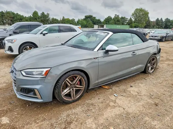 WAU24GF57KN000833 — 2019 Audi S5, Задняя часть (Rear End), фото до ремонта