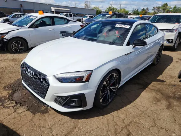 WAUC4CF57MA007711 — 2021 Audi S5, Подтопление (Water/Flood), фото до ремонта