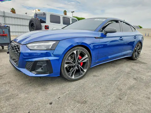 WAUB4DF58NA033088 — 2022 Audi S5, Передняя часть (Front End), фото до ремонта
