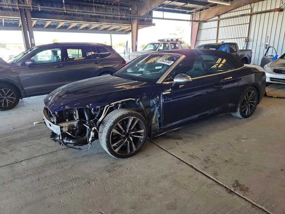 2022 Audi S5 VIN WAUY4GF50NN007458 фото 1