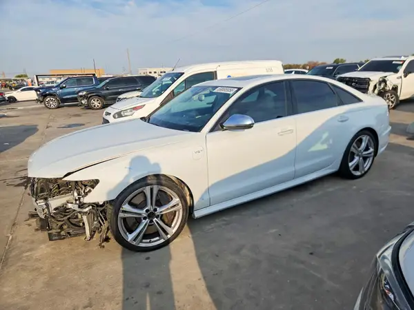 WAUH2AFC7GN007106 — 2016 Audi S6, Передняя часть (Front End), фото до ремонта