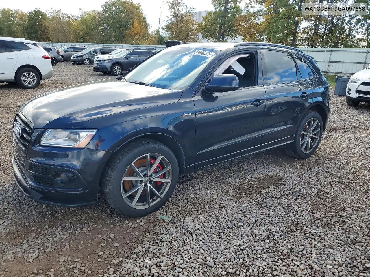 2016 Audi Sq5 Premium Plus VIN WA1CCBFP9GA097668 фото 1