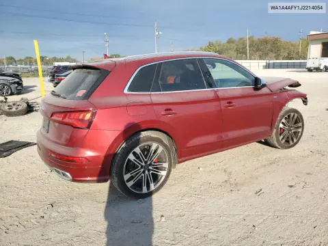 2018 Audi Sq5 Premium Plus VIN WA1A4AFY1J2214054 фото 3