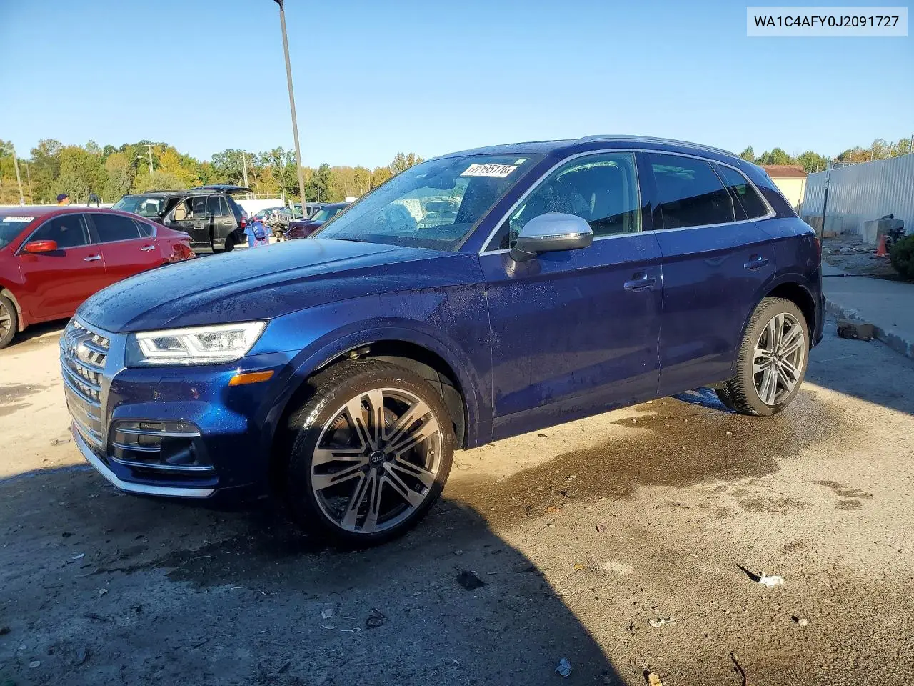 2018 Audi Sq5 Prestige VIN WA1C4AFY0J2091727 фото 1