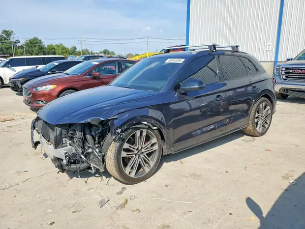 WA1B4AFY9K2057833 — 2019 Audi SQ5, Передняя часть (Front End), фото до ремонта