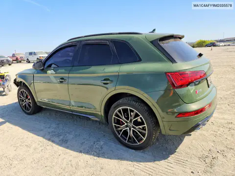 2021 Audi Sq5 Prestige VIN WA1C4AFY9M2035578 фото 2