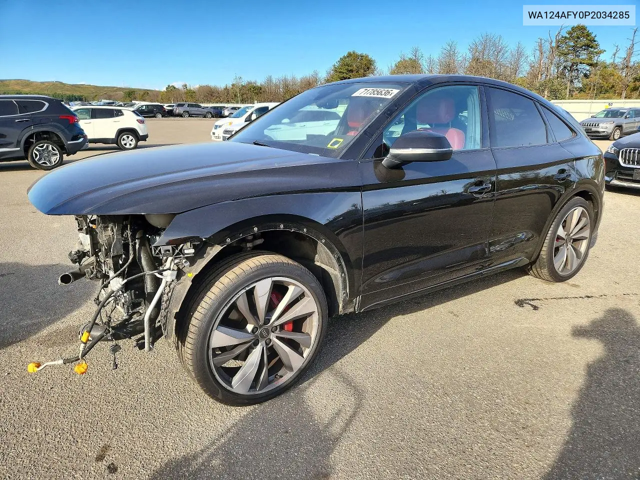 2023 Audi Sq5 Sportback Premium Plus VIN WA124AFY0P2034285 фото 1