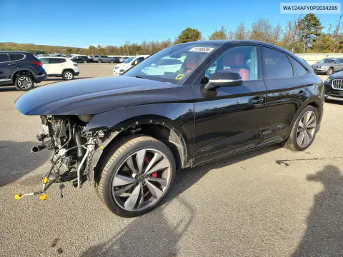 WA124AFY0P2034285 — 2023 Audi SQ5, Передняя часть, фото до ремонта
