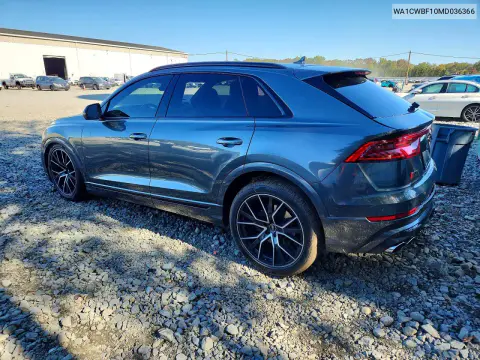 2021 Audi Sq8 Prestige VIN WA1CWBF10MD036366 фото 2