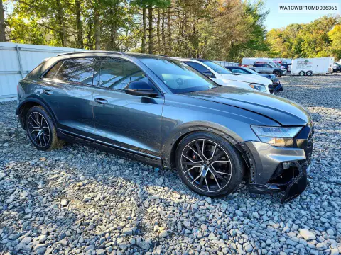 2021 Audi Sq8 Prestige VIN WA1CWBF10MD036366 фото 4