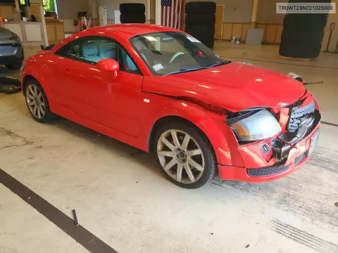 2002 Audi Tt Quattro VIN TRUWT28N221025000 фото 4